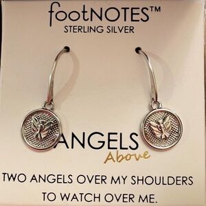🆕 Footnotes 925 Sterling Silver ‘Angels Above’ Earrings